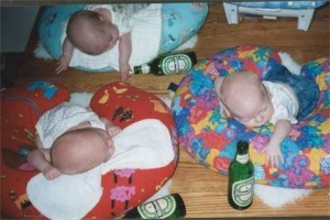 drunk babies picture caption