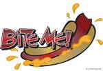 Funny T-Shirts - Bite Me!