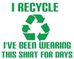 Political T-Shirts - Recycle Funny